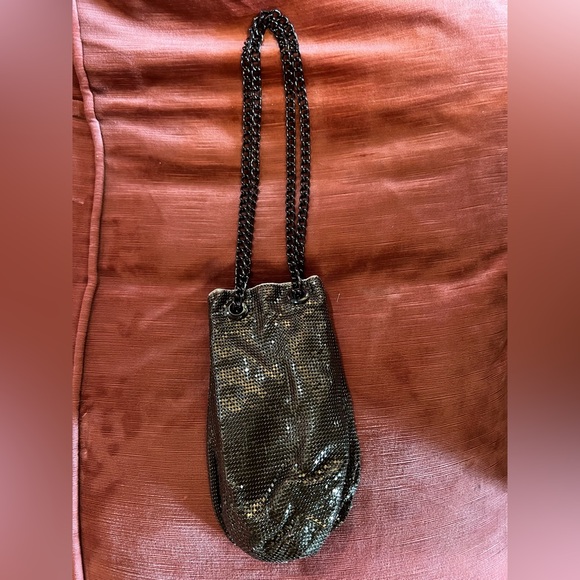 Whiting & Davis Metallic Crossbody Bag - Picture 4 of 7